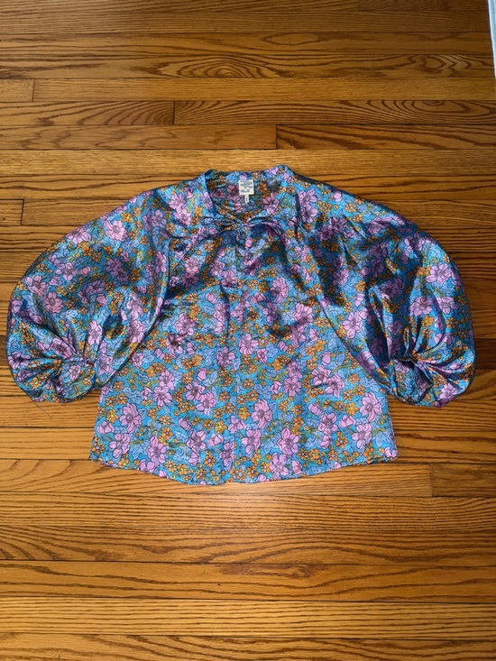 Tuckernuck Tops - Tuckernuck “Flowerscape Martha” Blouse, size 36